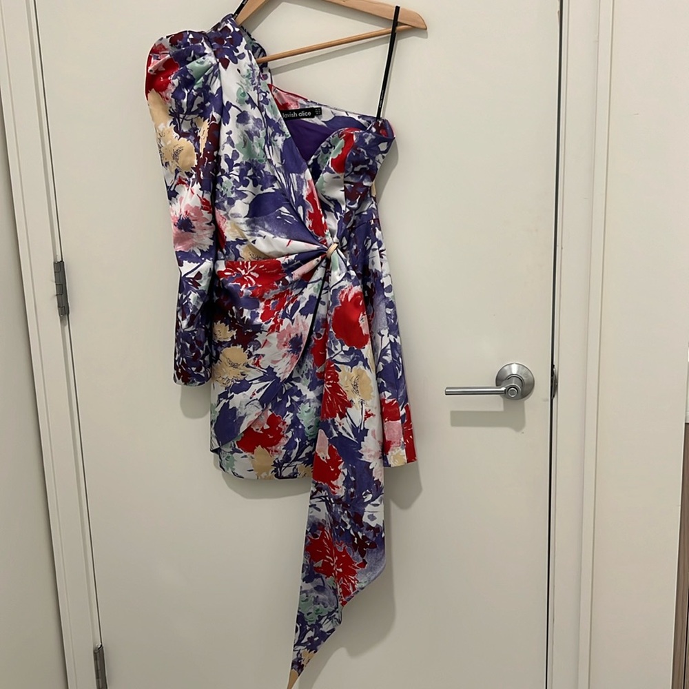 Fun Colorful Short Dress - Perfect for parties or semi-formal events.